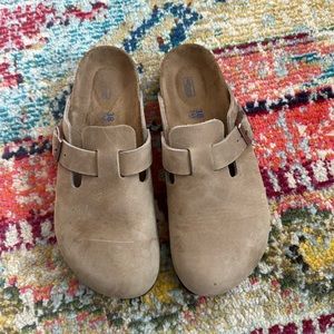 Birkenstock Boston Softfootbed leather clogs